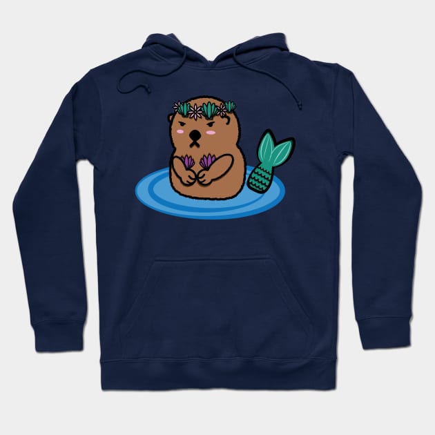 Otter Princess Hoodie by Shelby Ly Designs